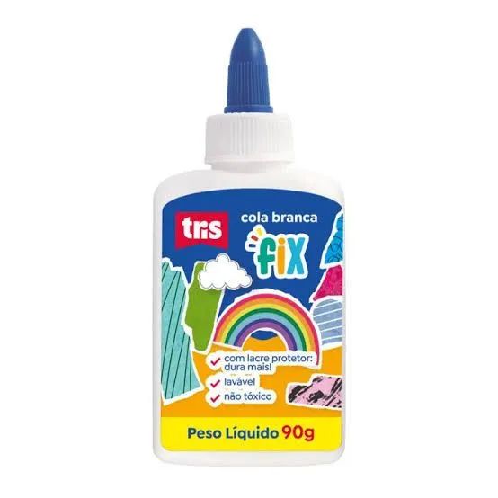 Cola Branca Tris Fix - 90 Gramas - Caixa com  6 Unidades  - Foto 3