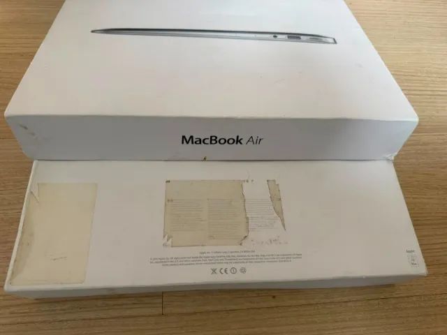 Caixa Vazia Macbook Air Apple 2013 Original Coleção - Foto 4
