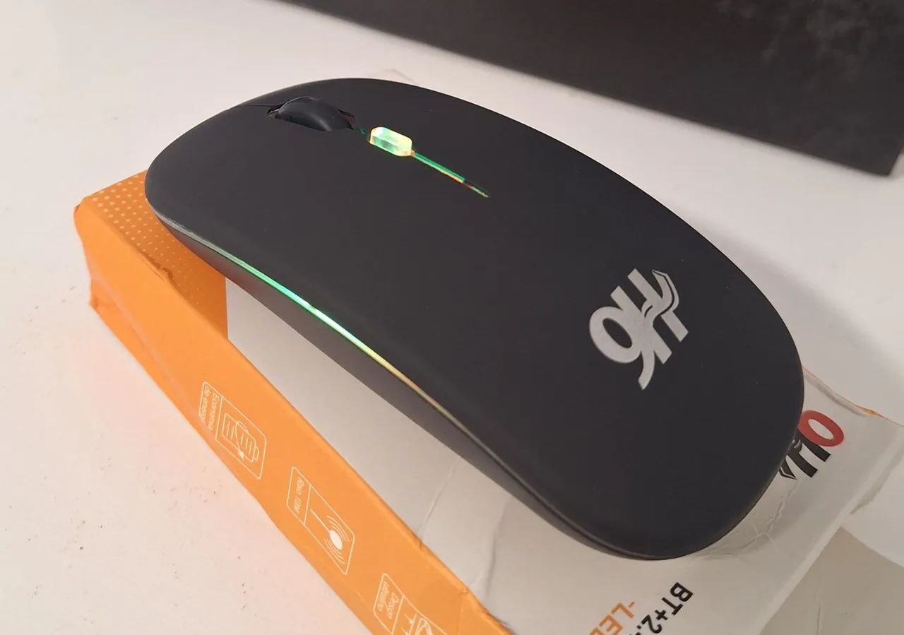 Mouse sem fio Bluetooth/Wireless 2.4g