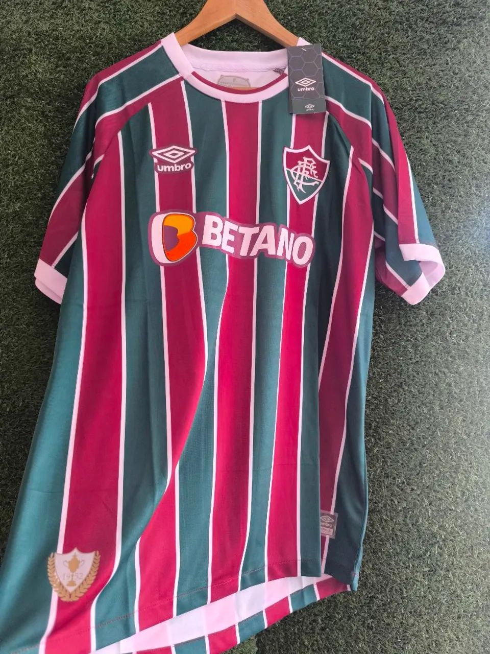 Camisa Fluminense tradicional Gg - Foto 4
