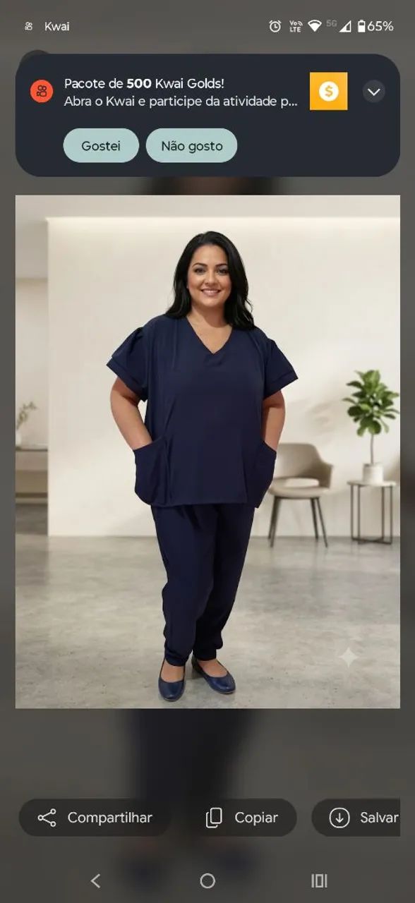 Pijama hospitalar plus size  - Foto 5