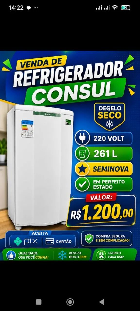 Geladeira consul