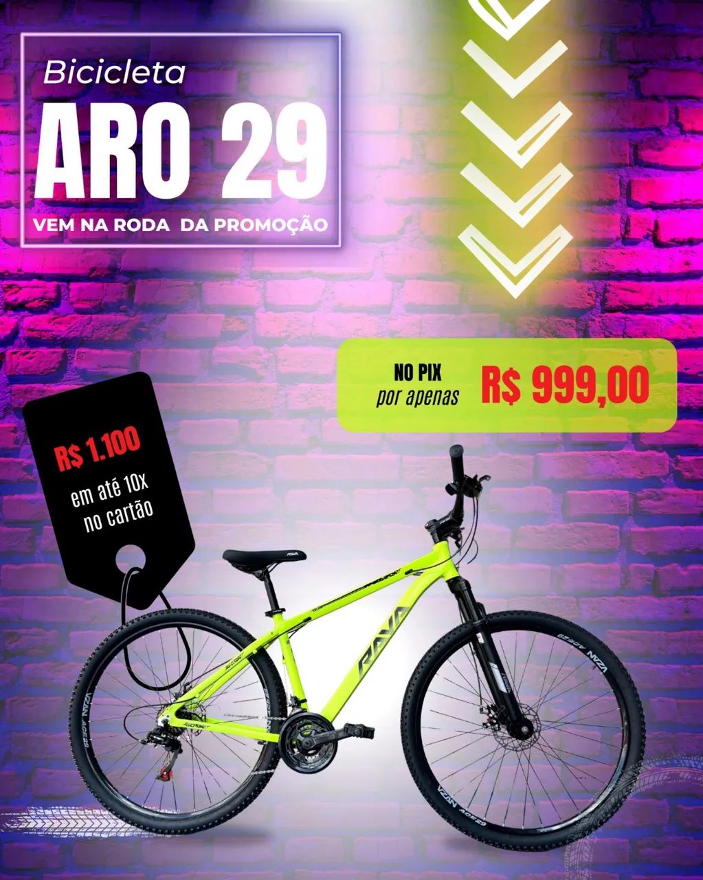 Bicicleta aro 29 Rava, 21 velocidades  - Foto 2