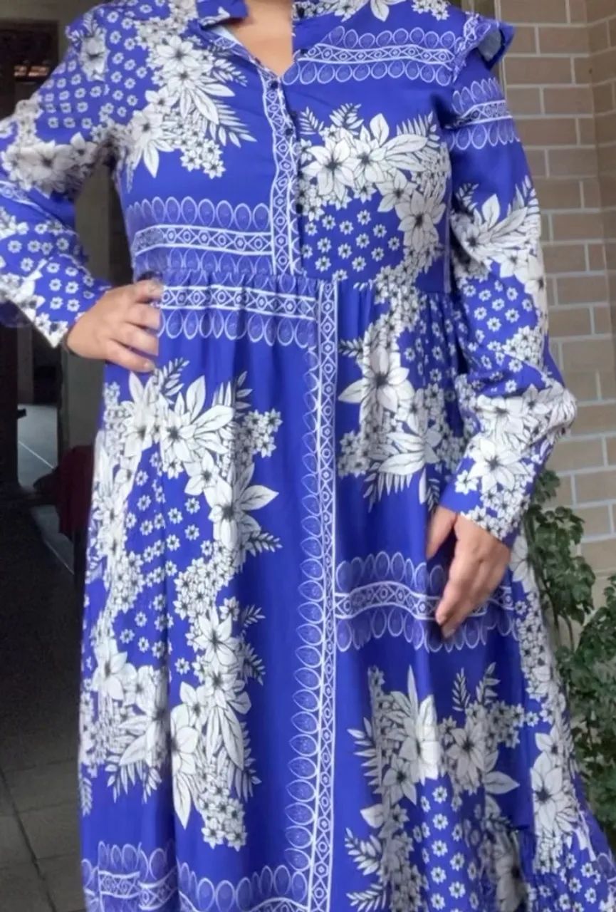Vestido G tecido rico  - Foto 4