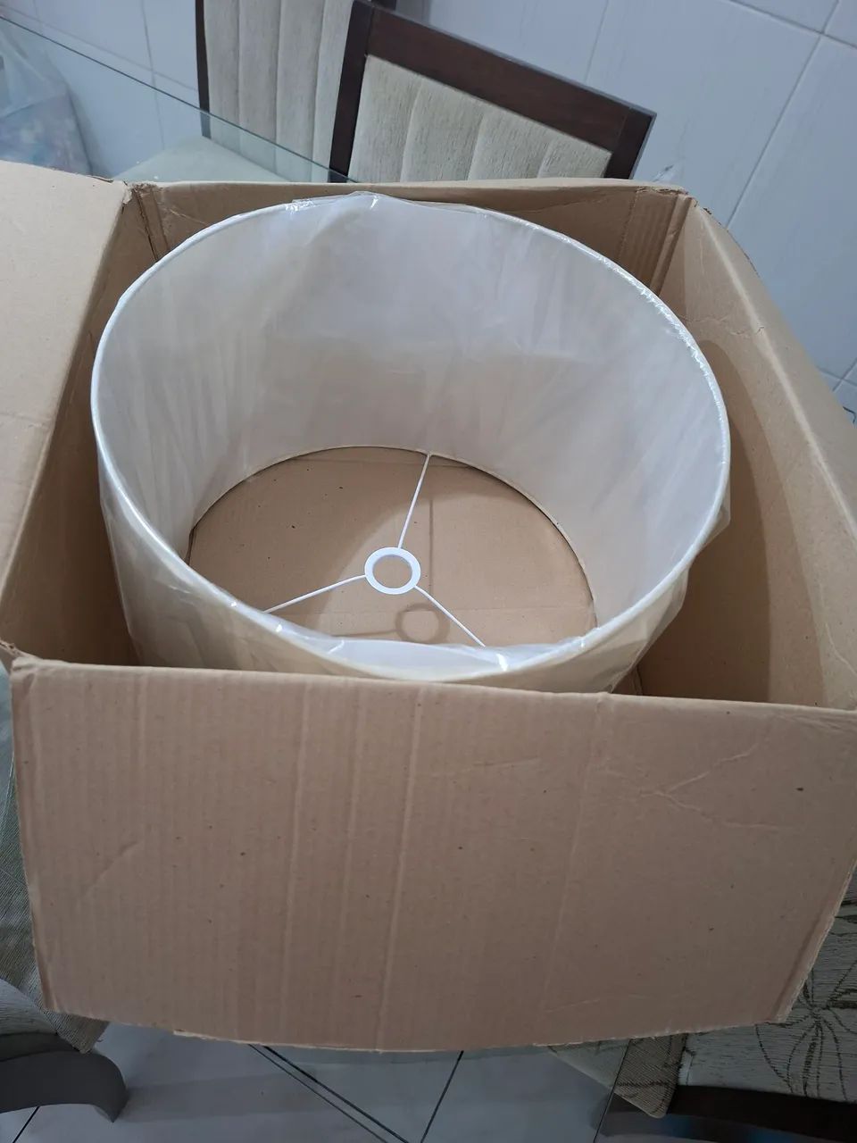 Cúpula de abajur médio NOVO - Foto 3