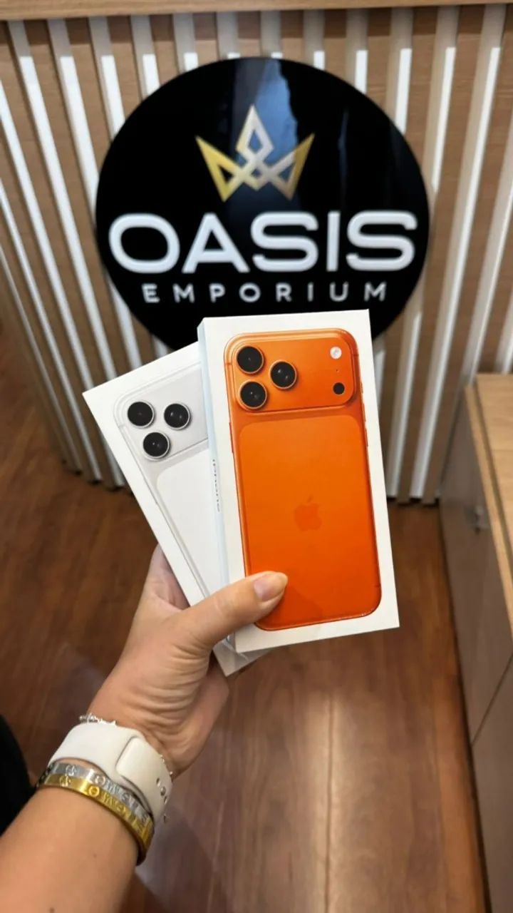iPhone 17 PRO MAX 256GB Lacrado Preço Imperdível LARANJA - Foto 3