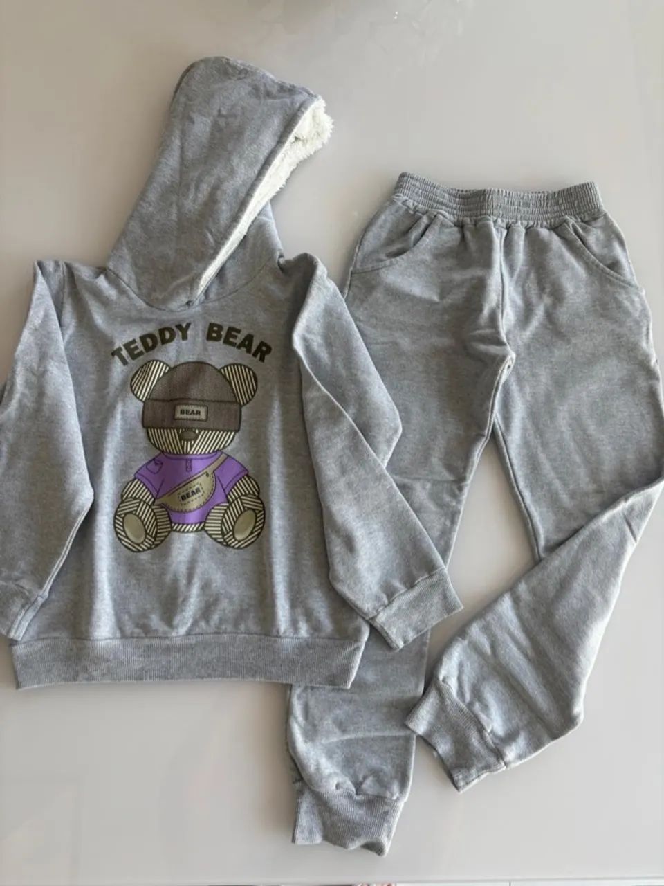 Conjunto Moletom Com Touca Tam.: 10 - Foto 2