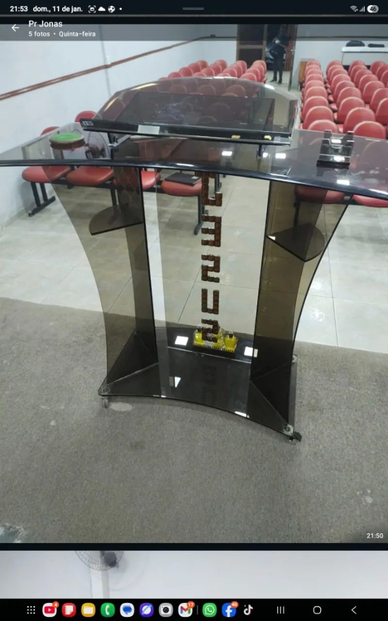 Vendo púlpito Semi novo  - Foto 3