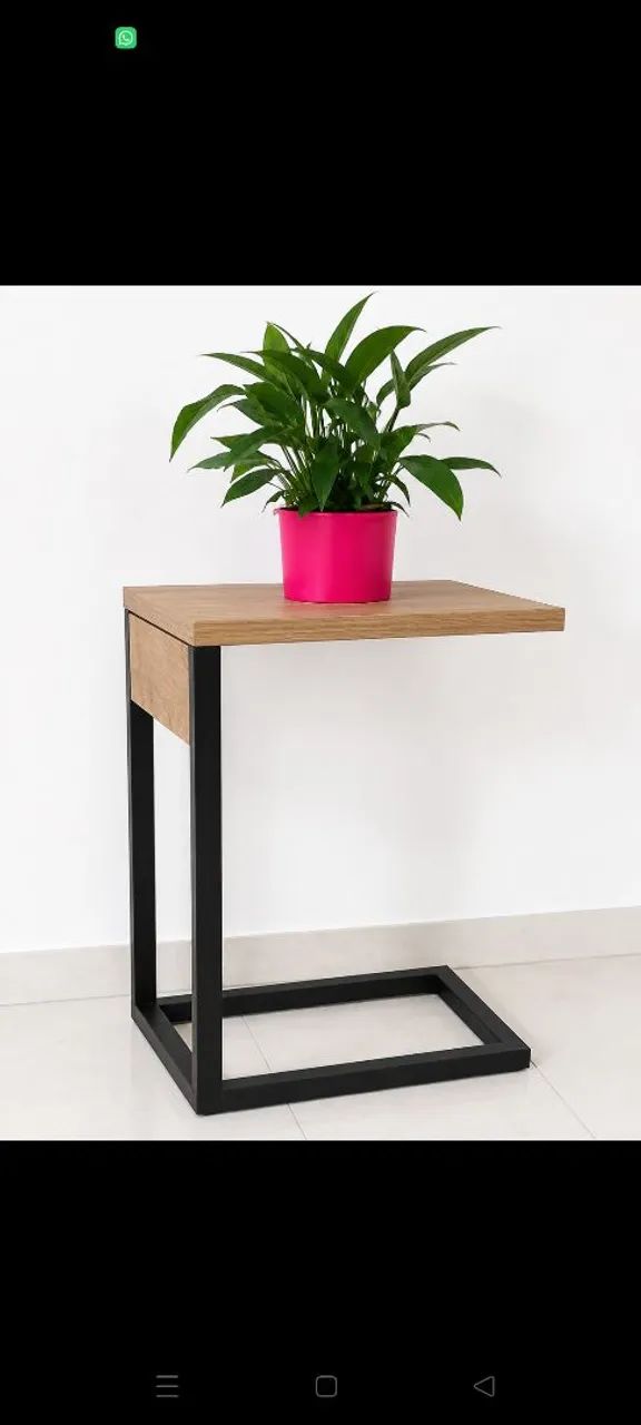 Mesa de apoio para sofá ou cabeceira 