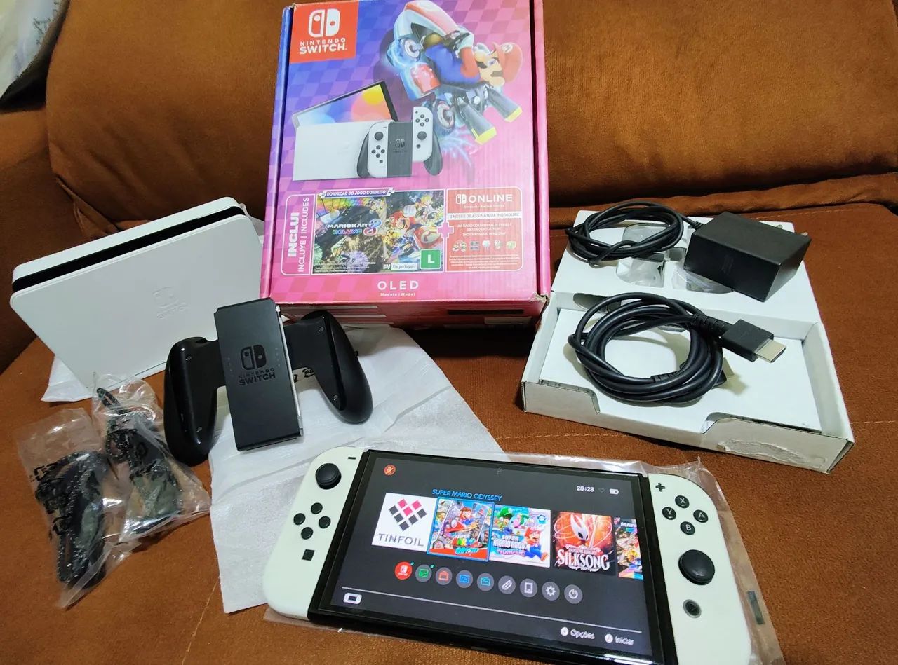 Nintendo Switch OLED Desbloqueado 