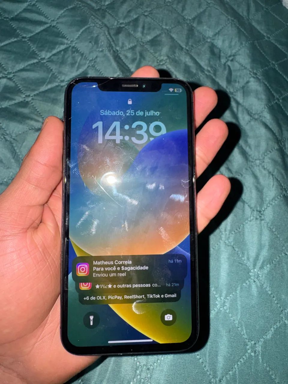 iPhone X pra pix  