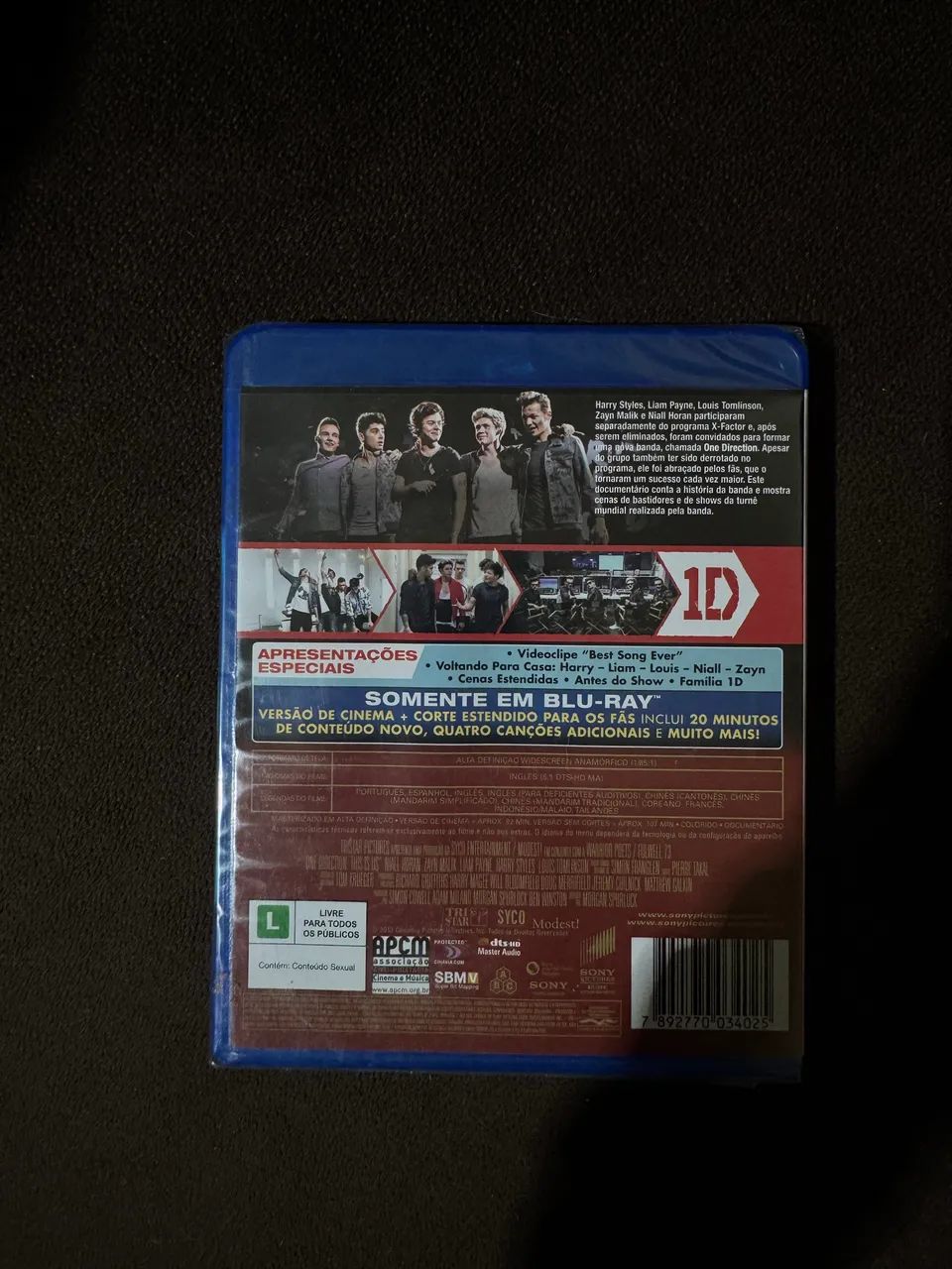 Blu-Ray One Direction This Is Us - lacrado - Foto 2
