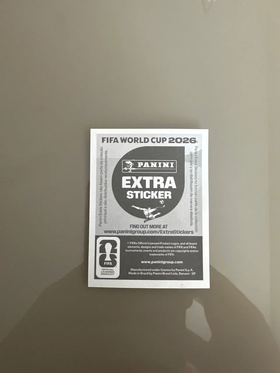 Figurinha Panini Legend Copa 2026 Lionel Messi Dourado - Foto 2