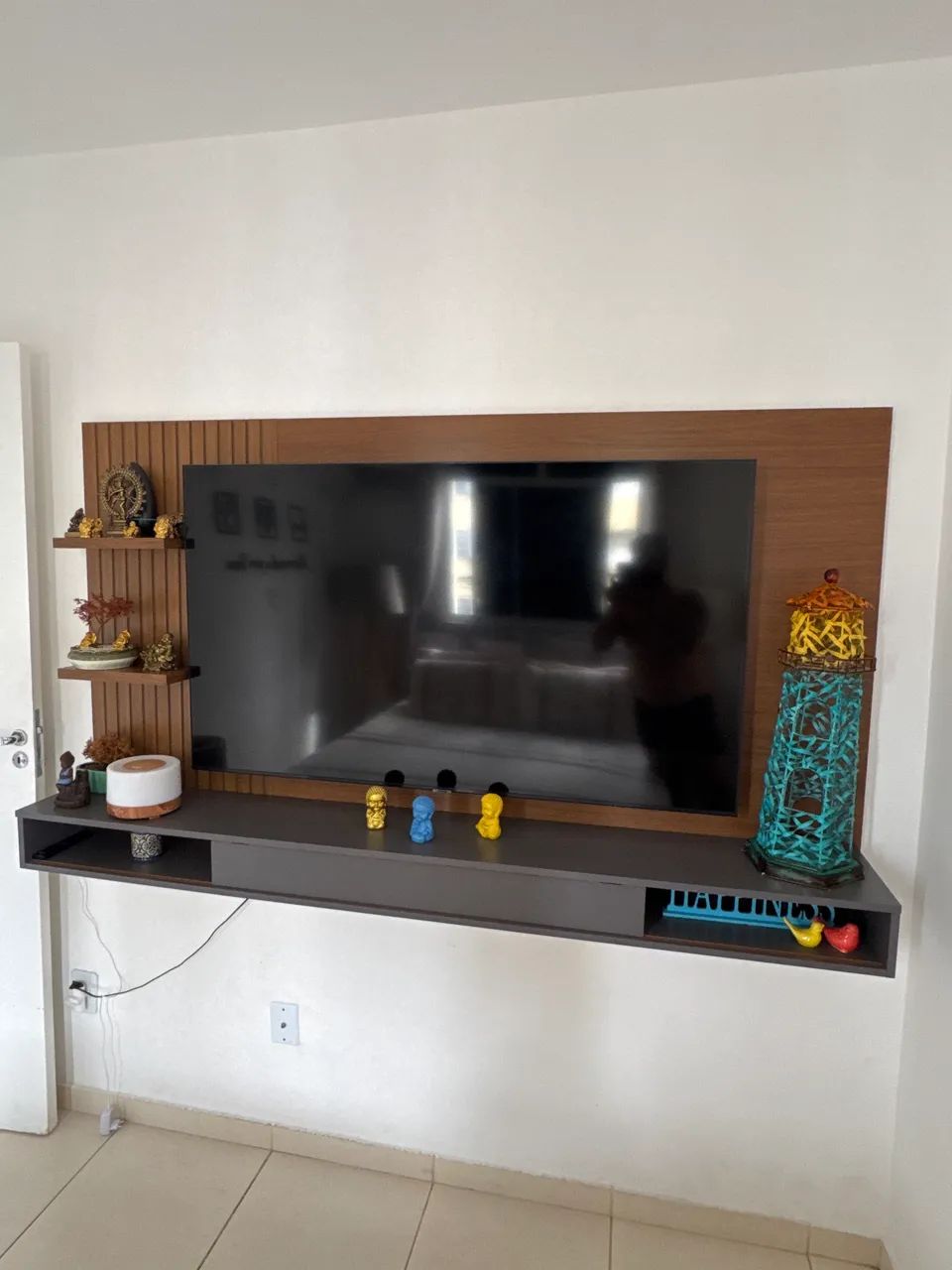 Painel Ripado para tv de até 65 polegadas  - Foto 2