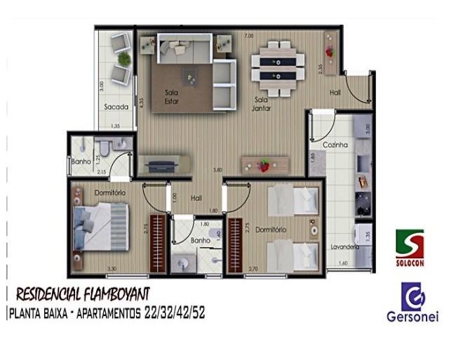 Apartamento à venda com 03 dormitórios em Nucleo agricola alpha, Franca cod:4612 - Foto 5
