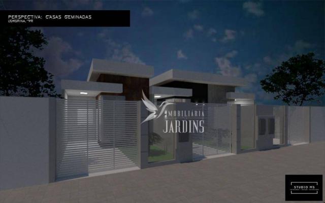 Casa com 2 dormitórios à venda, 68 m² por R$ 190.000 - Columbia - Londrina/PR - Foto 2