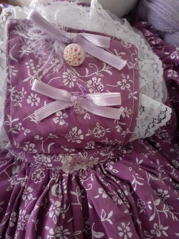 Boneca de pano LEIA - Foto 3