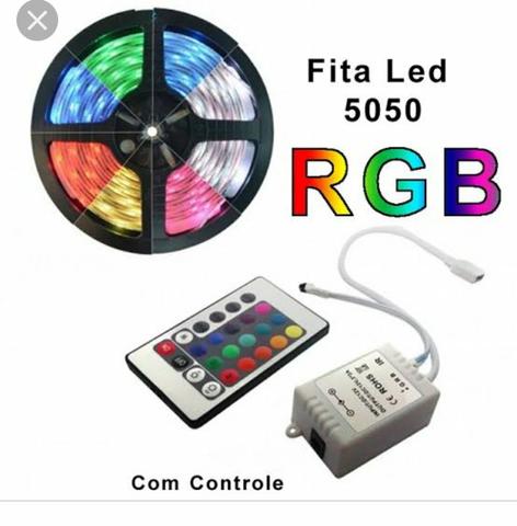 Fita de LED RGB colorida