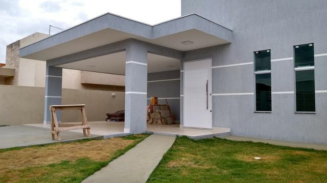 Samuel Pereira oferece: Casa Escriturada Nova Moderna Financia F G T S 3 Suites CABV - Foto 2