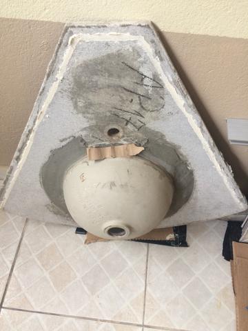 Pia/Cuba p/ lavabo