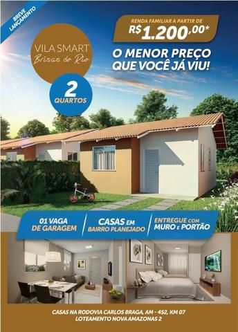 Vendo Linda casa Com 2 Quartos no KM 2. Realize seu sonho da casa Própria - Foto 7