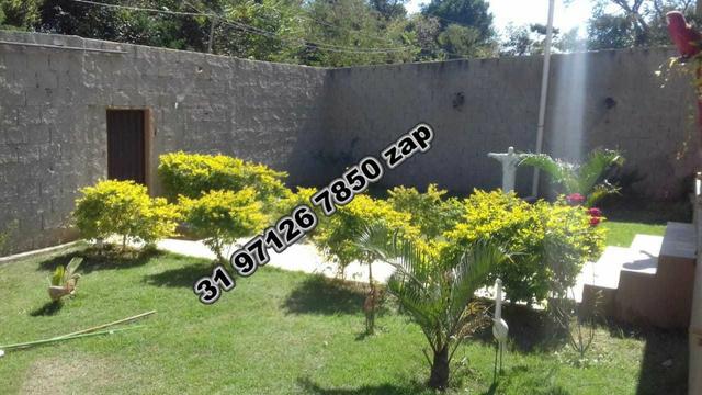 Urgente-Sítio Barato c/ Piscina-Casa Colonial Branca-3 qts-Pomar-Toda Murada-TOP - Foto 9