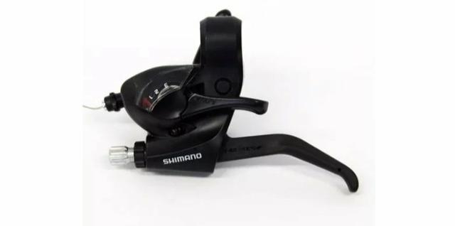 Alavanca Rápid Fire Shimano St-ef41 - 3x7v 21v - Foto 3