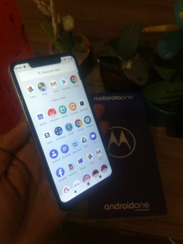 Moto one branco 64 gb - Foto 2