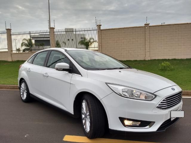 Ford Focus Titanuim 2016 Completíssimo, todas as revisões na concessionária