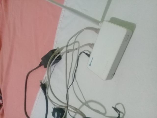 Antena e modem greatek para internet - Foto 2