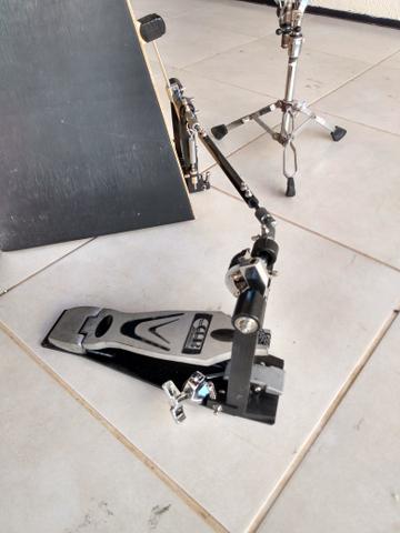 Pedal Cajon e Caixa Nagano C/ Suporte