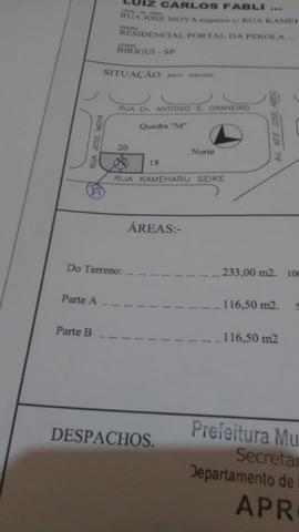 Vende meio terreno portal da pérola 1 - Foto 4