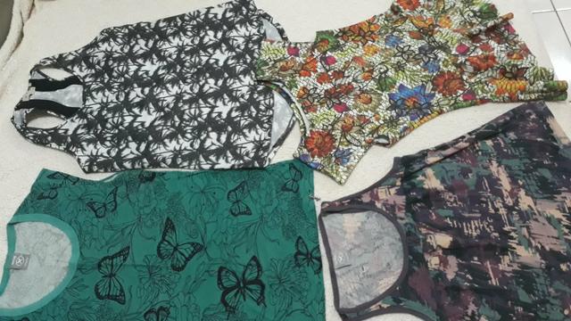 Blusas basicas feminina