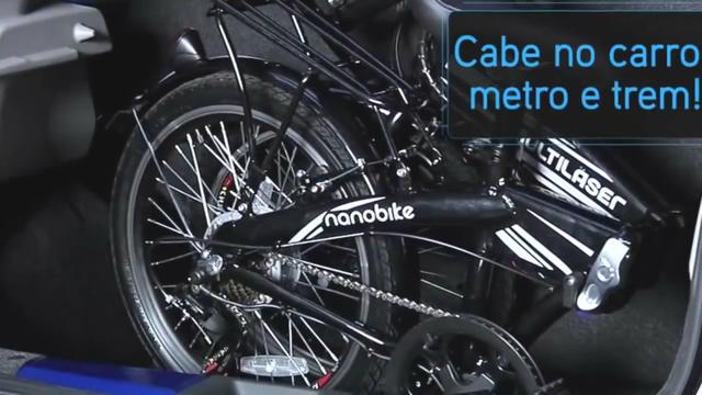 Bicicleta Elétrica Dobrável - Foto 4