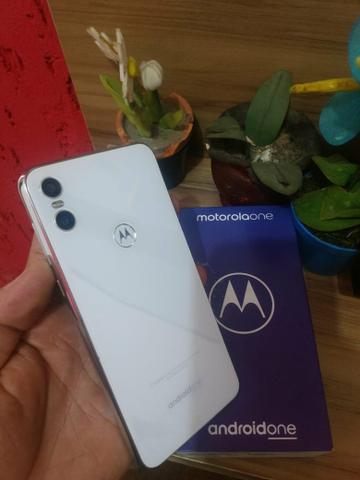 Moto one branco 64 gb - Foto 3
