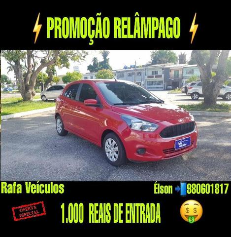 Mega promoção ford ka 1.0 se 2018 com r$ 1.000 mil de entrada