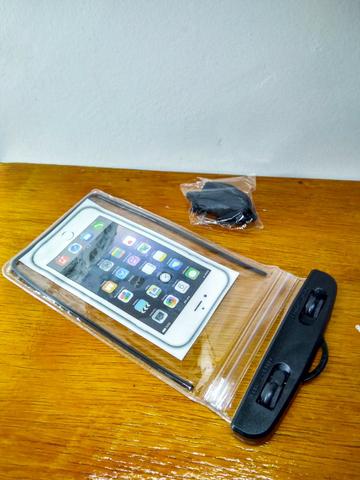 Sacola plástica A Prova d´água Para celular - Foto 2