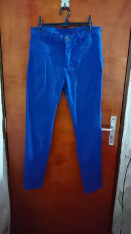 Calça Sarja Azul Bic