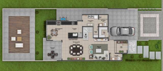 Excelente residência de alto padrão c/ 03 quartos no Villa Toscana !! - Foto 3