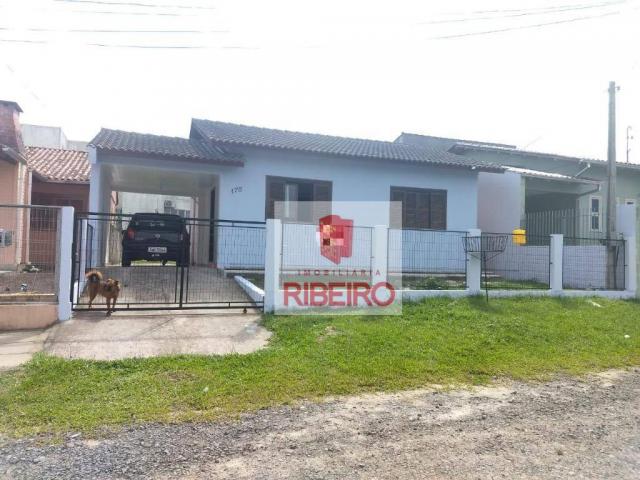 Casa com 3 dormitórios à venda, 70 m² por R$ 250.000 - Coloninha - Araranguá/SC