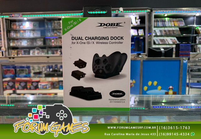 Base e Bateria Recarregavel para XBox One