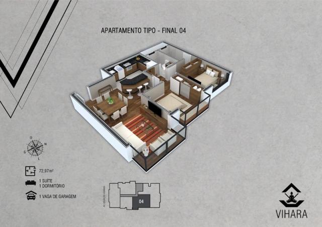 Apartamento com 2 dormitórios à venda, 84 m² por R$ 697.537 - Centro - Canela/RS - Foto 11