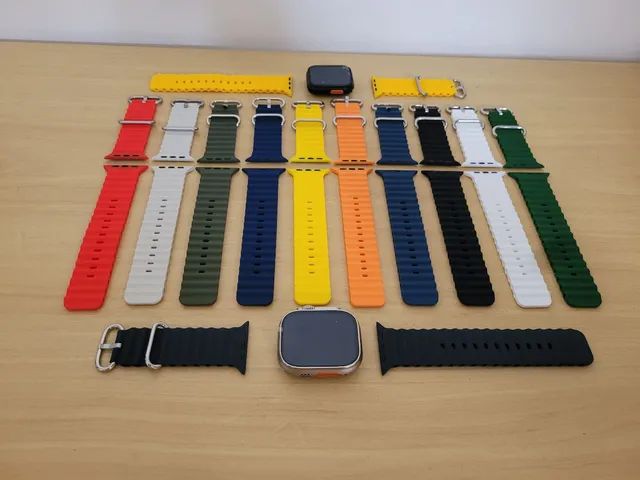 Pulseira de silicone Oceano 42/44/45/49mm - Foto 5