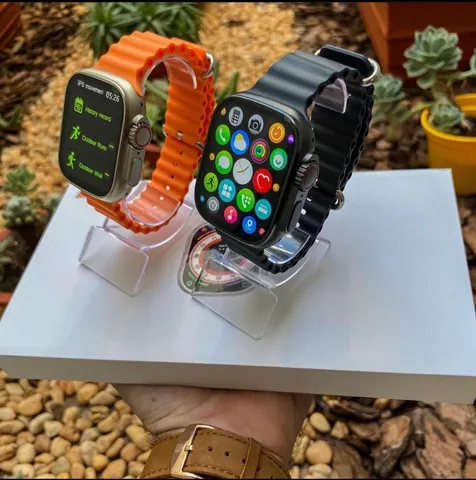 Relógio Digital Watch 8 Pro Alimentado Por Indução