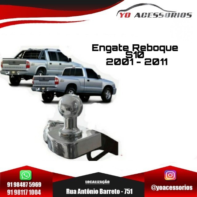 Engate Reboque S10 2001 - 2011