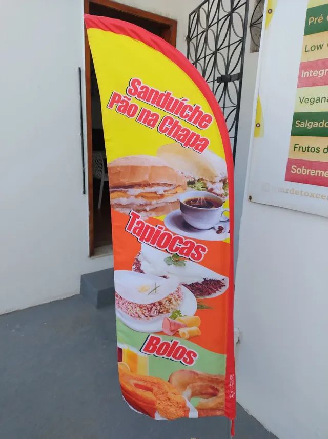 Wind Banner para Fast Food