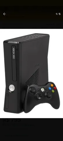 Xbox 360 Bloqueado (Usado) em ótimo estado + 1 controle original e 1  paralelo + 10 jogos originais + Kinect + duas baterias e carregadores.