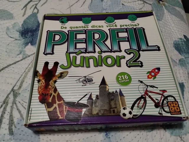 Jogo De Tabuleiro Infantil Perfil Junior Com Fichas E Peoes