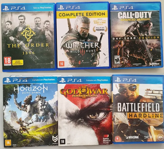 Playstation 4 melhores jogos  +825 anúncios na OLX Brasil