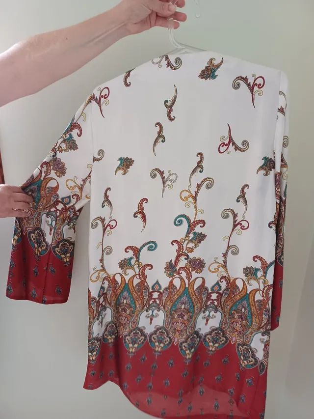 Bata/Vestido curto Zara tam. M - Foto 4